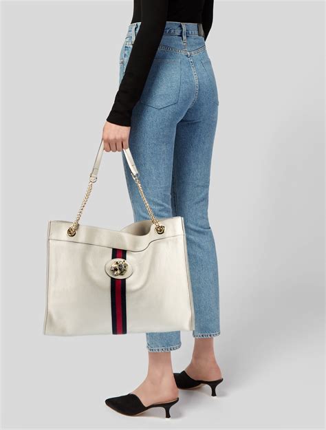 gucci rajah tote blue|Gucci rajah large tote bag.